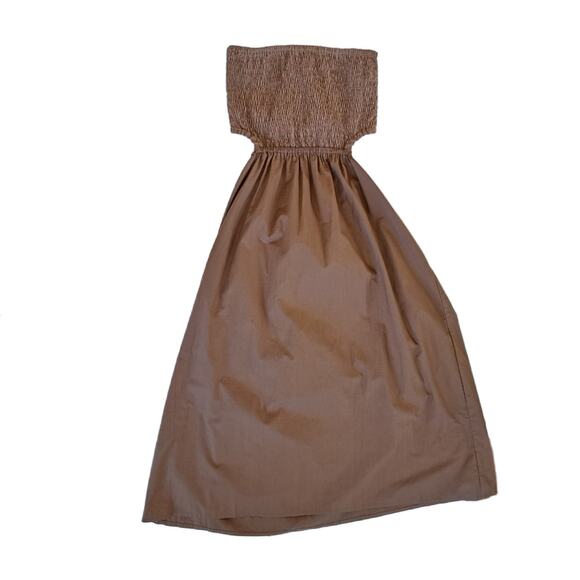 Faithfull the Brand Brown Midi Dress - Picture 10 of 13